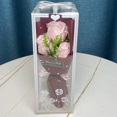 3 Heads Artificial Rose Bouquet
